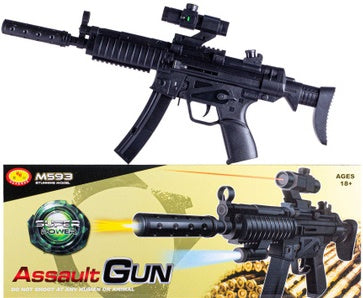 Assault Gum M593 na kulkakh, iz Laser Sight Toy Pellet Gun