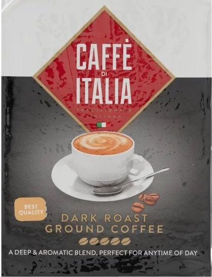 Caffe di Italia Dark Roast Ground Coffee, 200 g