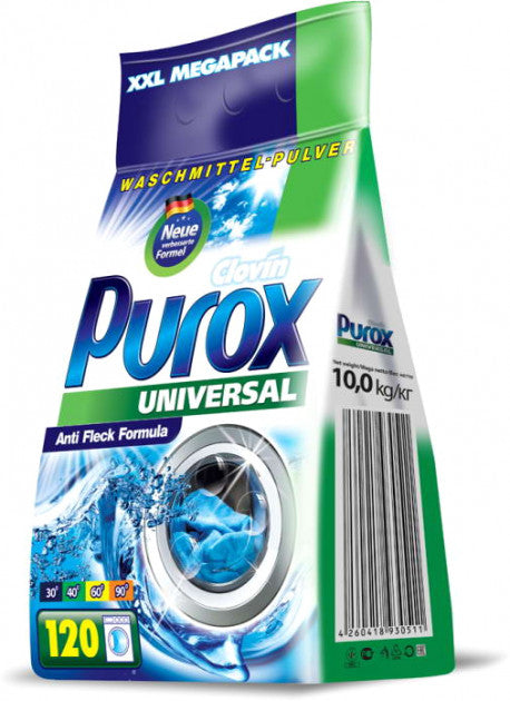 Purox Universal Laundry Detergent Powder, 10 kg