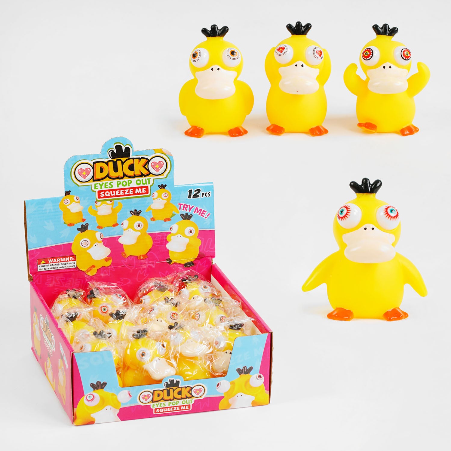 C 61124 Duckling Stress-Relief Toy