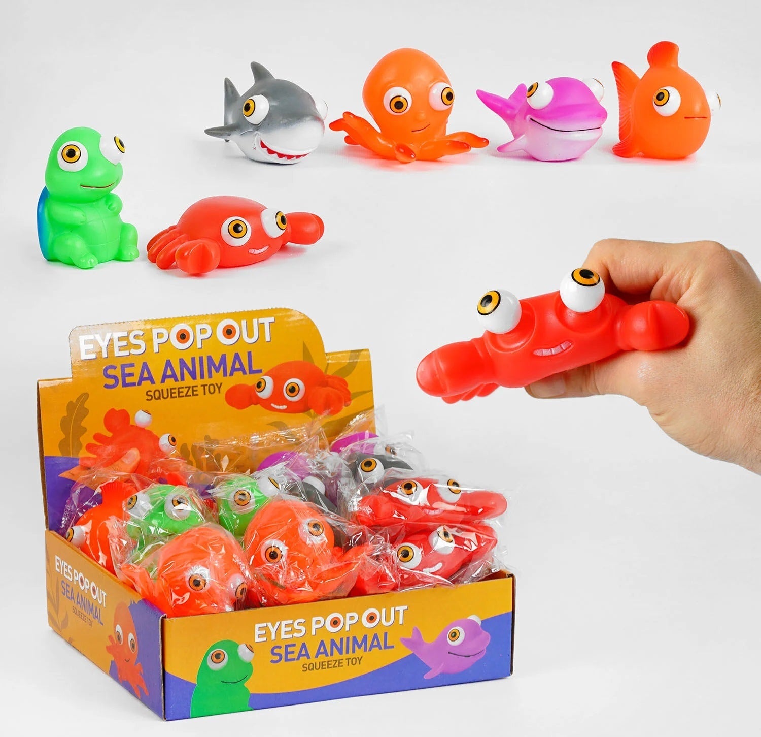 Sea Creatures C53251 Anti-Stress Toy