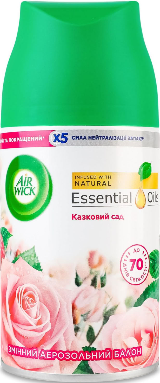 Air Wick Enchanted Garden Air Freshener Refill, 250 mL