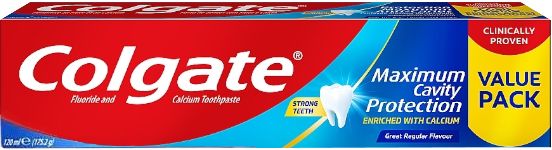 Colgate Maximum Cavity Protection Toothpaste, 120 mL