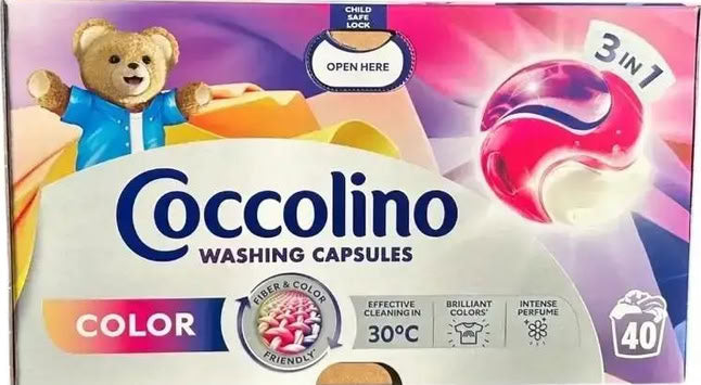Coccolino Color Laundry Detergent Pods, 40 pcs (Price per 1 pc)