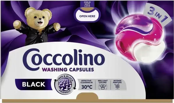 Coccolino Black Laundry Detergent Pods, 40 pcs (Price per 1 pc)