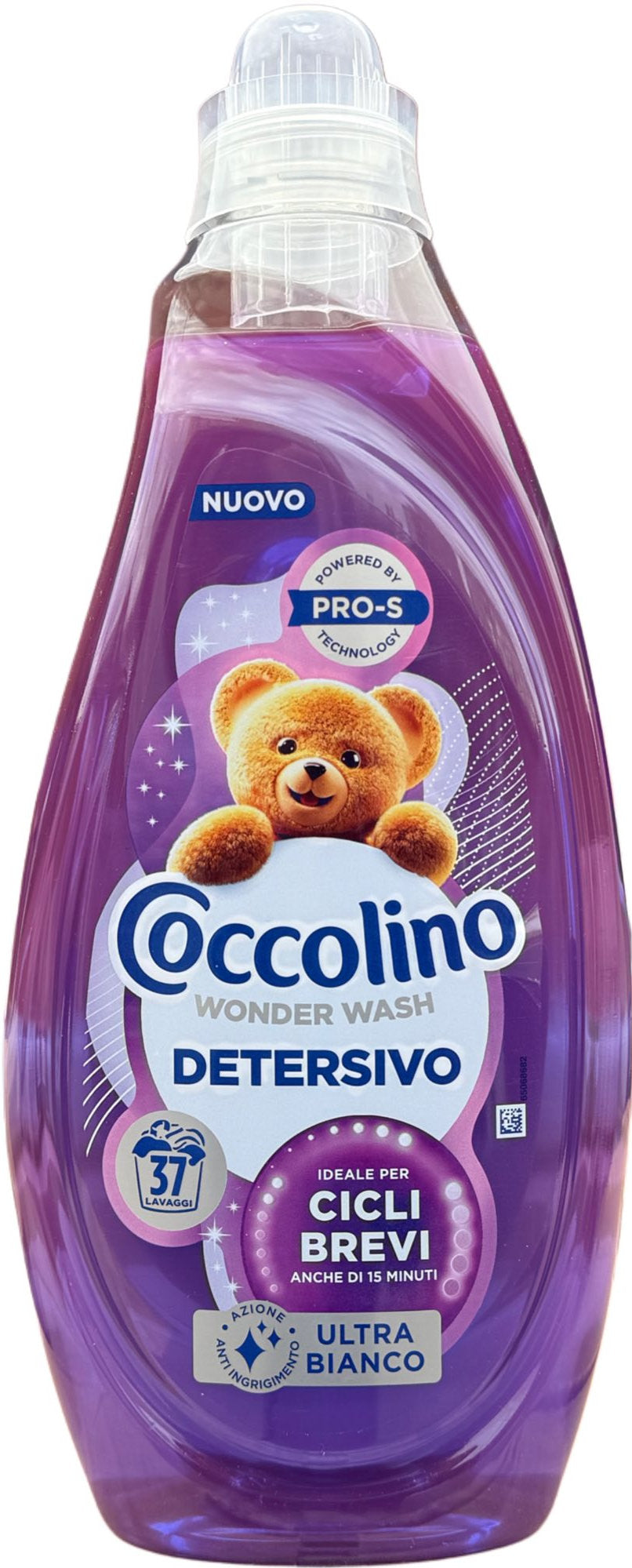 Coccolino Ultra White Liquid Laundry Detergent, 37 Washes, 1480 mL