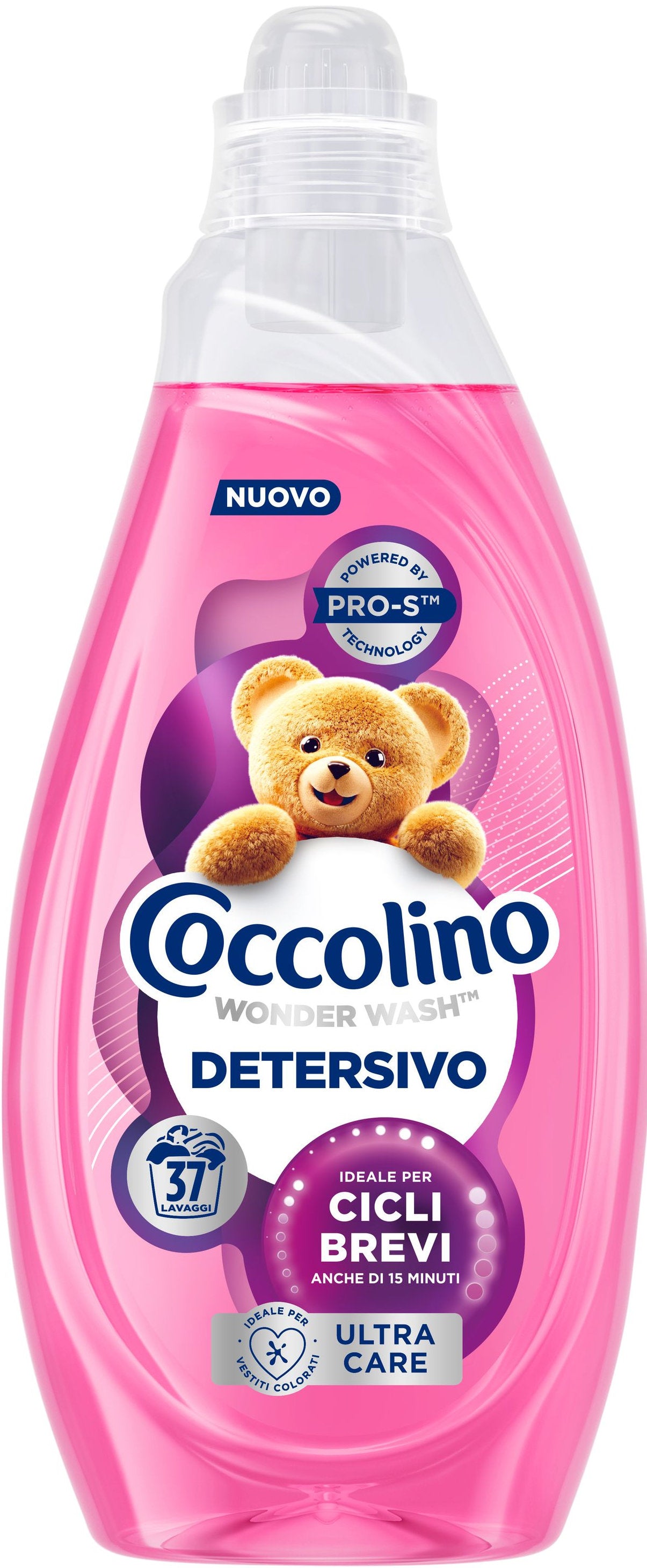 Coccolino Ultra Care Liquid Laundry Detergent, 37 Washes, 1480 mL