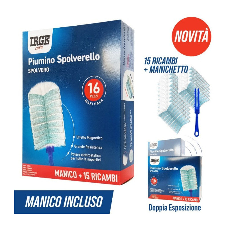 Irge Magnetic Dust Brush with 15 Attachments - Image 2