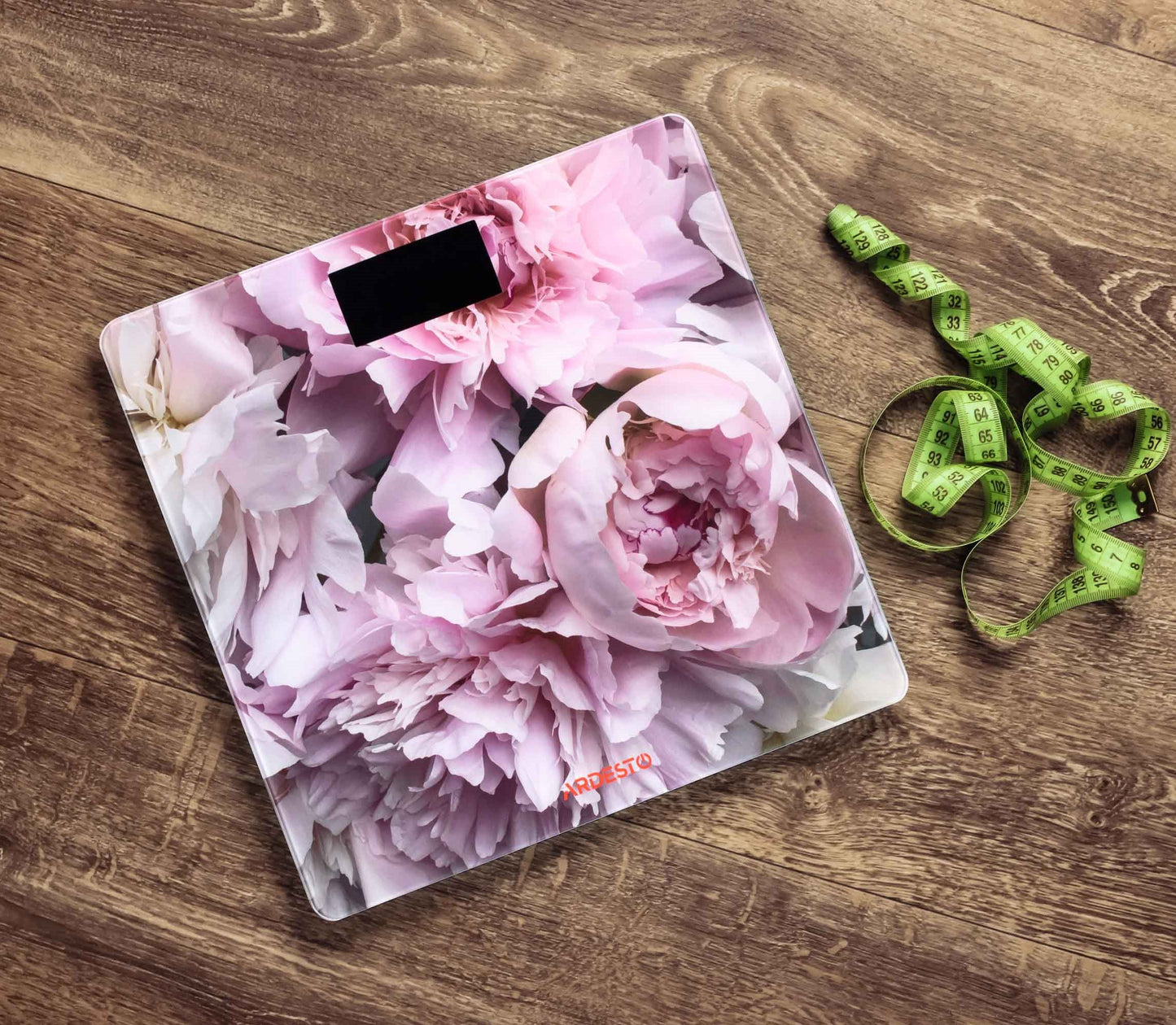 Ardesto Peonies SCB-965 Electronic Bathroom Scale, Capacity 150 kg - Image 2