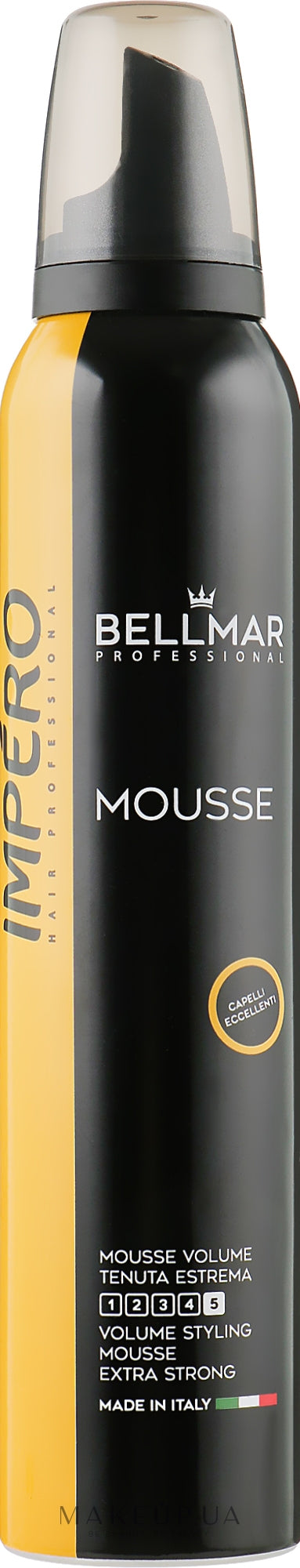 Bellmar Impero Volume Extra Strong Hold 5 Hair Mousse, 200 mL
