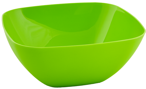 Aleana 168003 Deep Plastic Salad Bowl, Assorted, 240 x 240 x 95 mm