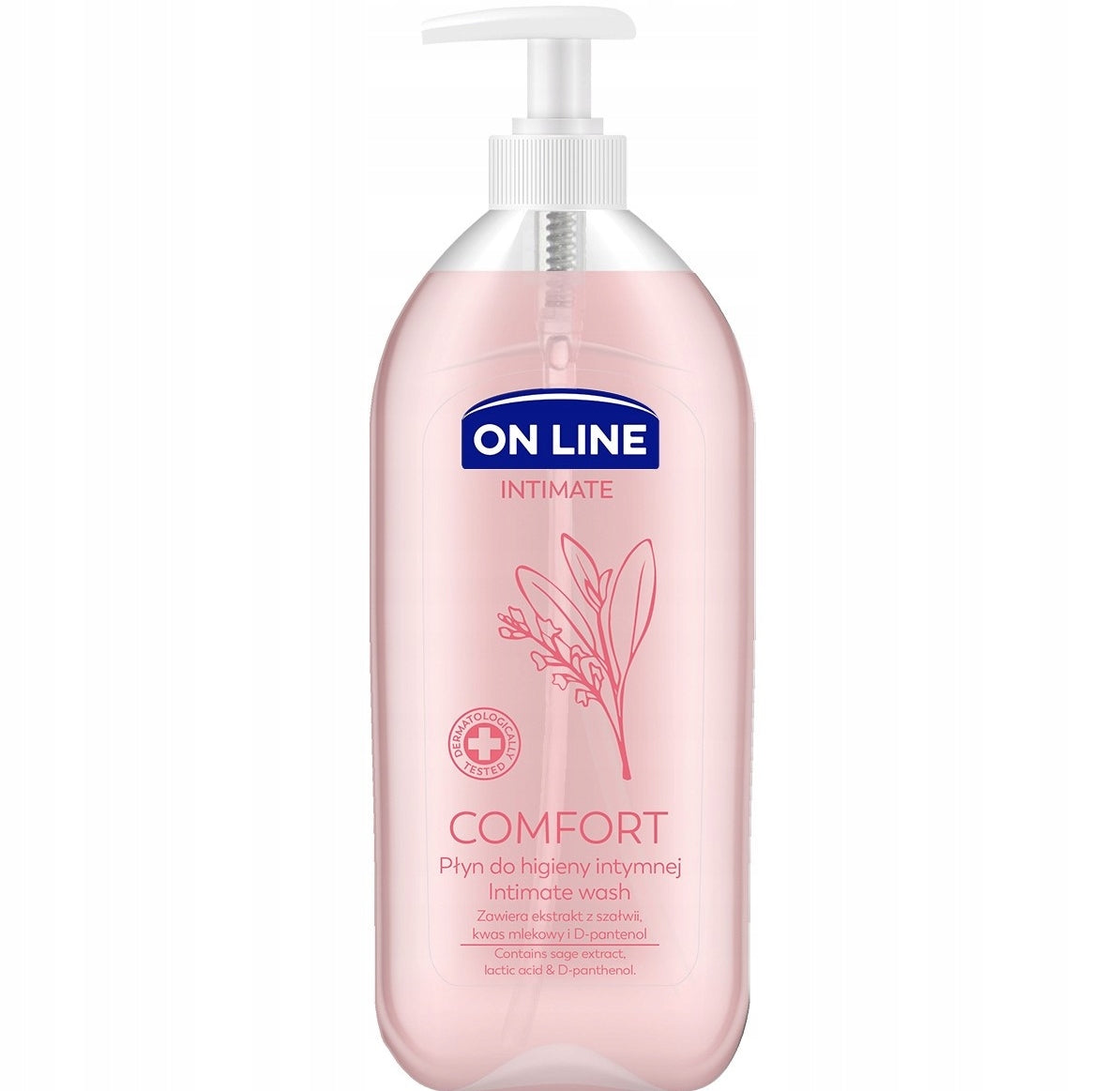 On Line Comfort Intimate Wash Gel, 500 mL