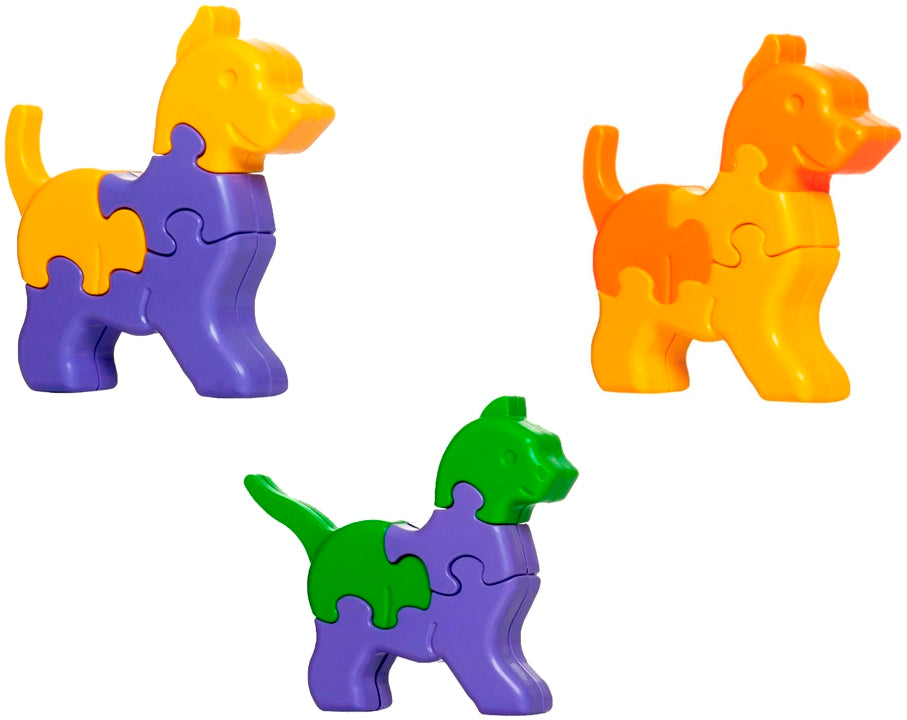 Tigres 39385 Animals 3D Puzzle Educational Toy, 1 pc