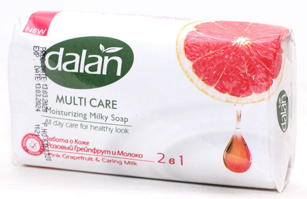 Dalan Multi Care Pink Grapefruit and Milk Bar Soap, 150 g - Image 2