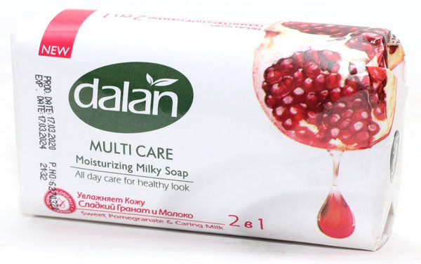 Dalan Multi Care Sweet Pomegranate and Milk Bar Soap, 150 g - Image 2