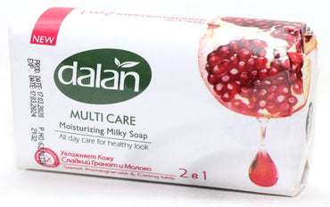 Dalan Multi Care Sweet Pomegranate and Milk Bar Soap, 150 g - Image 2