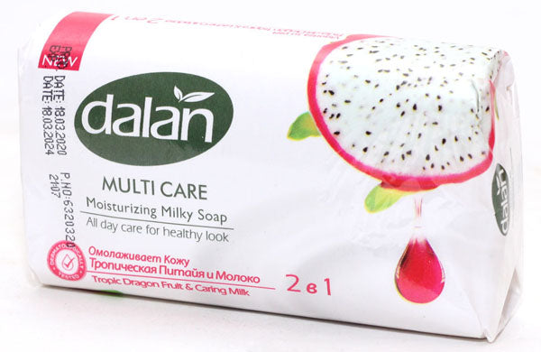 Dalan Multi Care Tropical Dragon Fruit and Milk Bar Soap, 150 g - Image 2