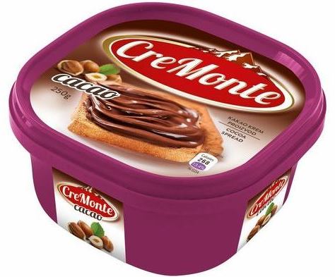 CreMonte Cacao Chocolate Hazelnut Spread, 250 g