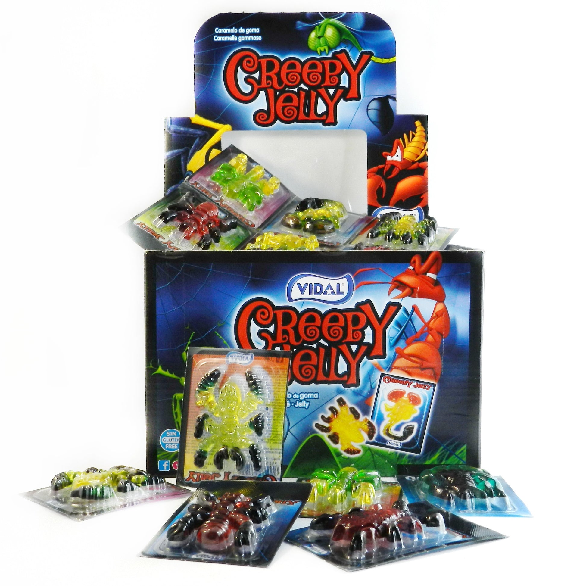 Creepy Jelly Insect-Shaped Gummies, 11 g