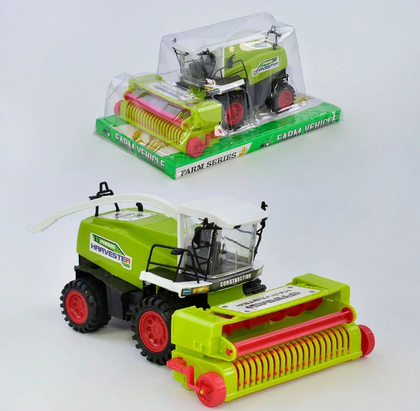 0488-221 Friction-Powered Combine Harvester