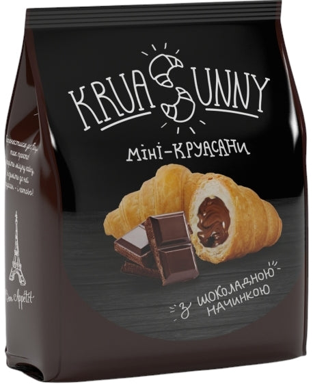 Kruasunny Chocolate-Filled Mini Croissants, 185 g