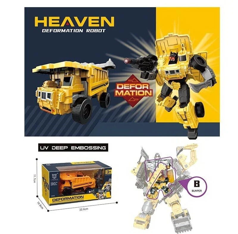 Heaven Deformation LJ1685B Transforming Robot