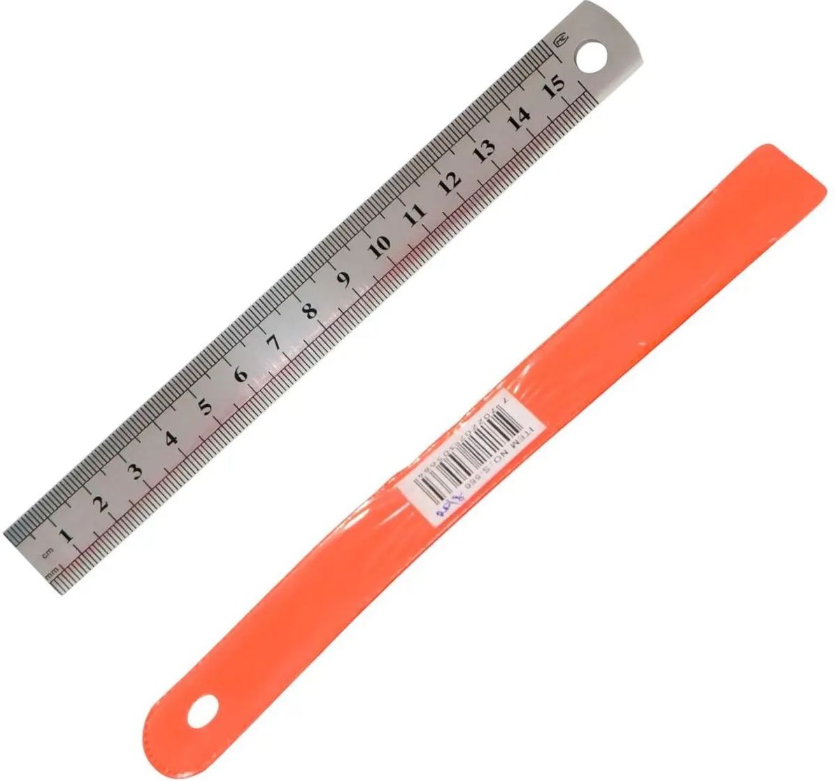 15 cm Metal Ruler with Case