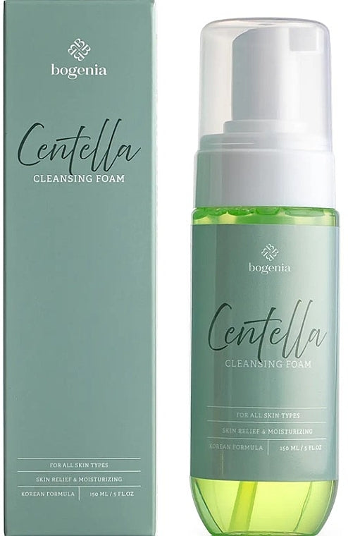 Bogenia Centella Facial Cleansing Foam, 150 mL