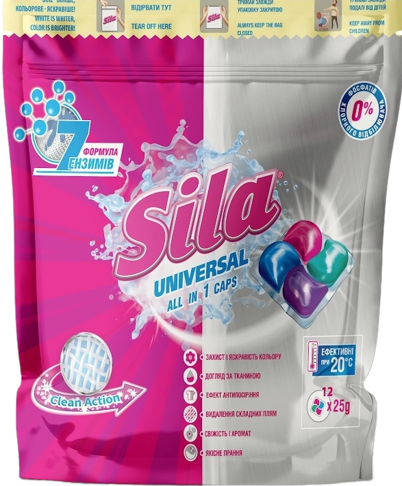 Sila Universal Laundry Detergent Pods from 12-Pod Pack, 1 pc
