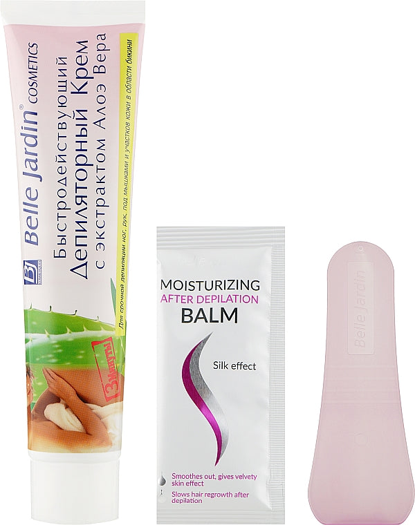 Belle Jardin Fast-Acting Depilatory Cream with Aloe Extract, 125 mL - Image 2