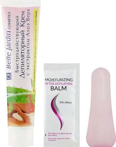 Belle Jardin Fast-Acting Depilatory Cream with Aloe Extract, 125 mL - Image 2