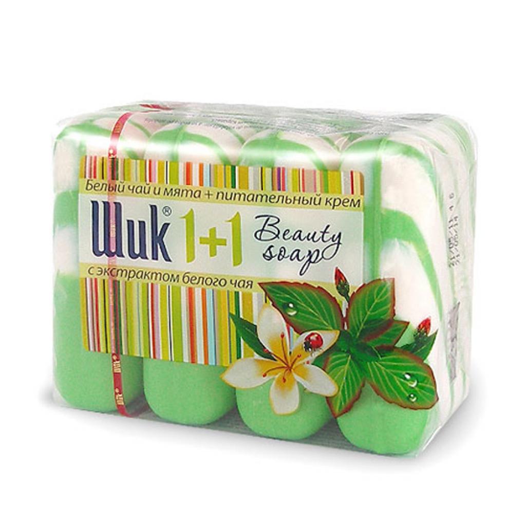 Shik White Tea Cream Bar Soap, 4 x 90 g