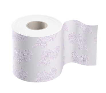 Kleenex Strawberry 3-Ply Toilet Paper, 6+2 Rolls - Image 2