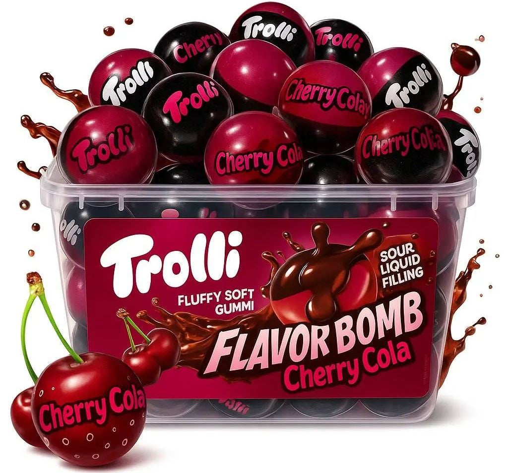 Trolli Cherry Cola Jelly Candy, 18.8 g (Price per 1 pc)