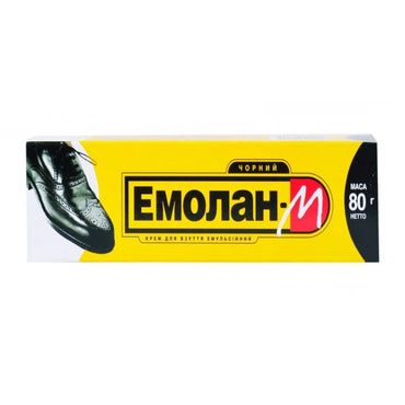 Emolan-M Black Shoe Cream, 80 g - Image 2