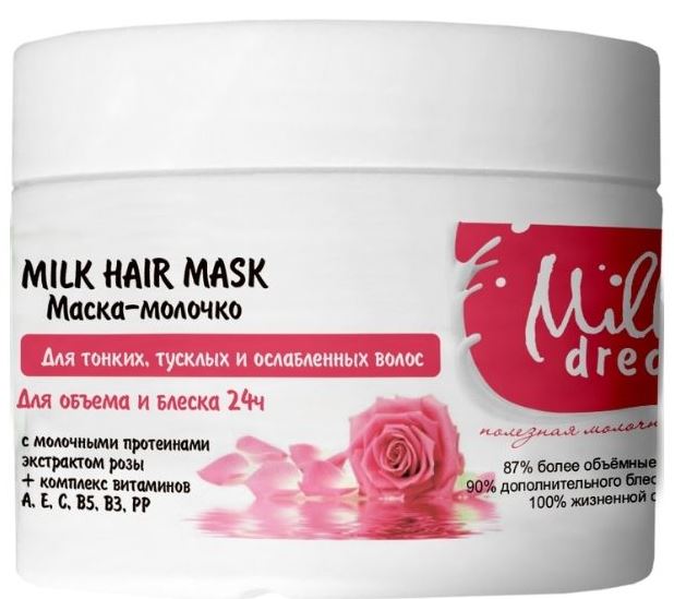Milky Dream Volume & Shine Hair Mask, 300 mL