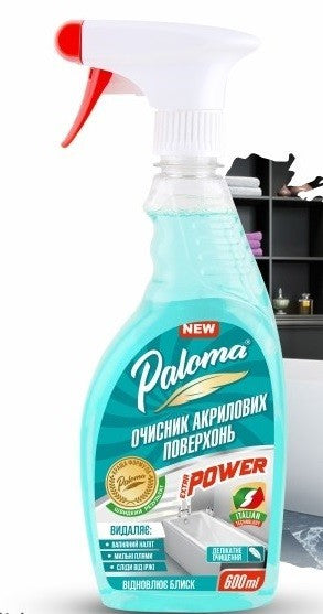 Paloma Extra Power Acrylic Surface Cleaner, 600 mL - Image 2