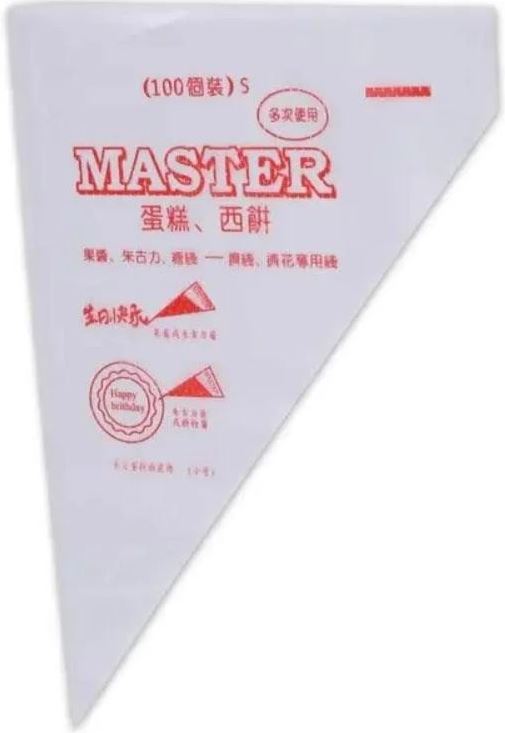 CB-100 Disposable Piping Bags, 100 pcs