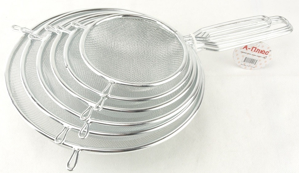 A-Plus FS1016 Strainer Set with Handles, 6 pcs
