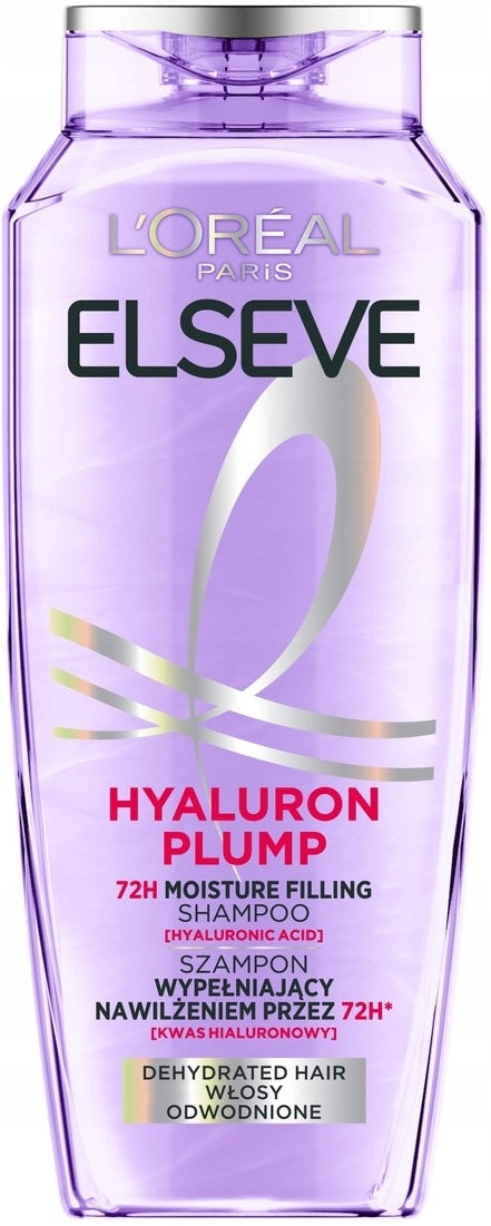 L'Oréal Paris Elseve Hyaluron Plump Hair Filler Shampoo, 400 mL