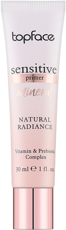 TopFace Sensitive Primer Mineral Natural Radiance Face Primer No. 002, 30 mL