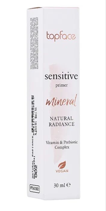 TopFace Sensitive Primer Mineral Natural Radiance Face Primer No. 002, 30 mL - Image 2