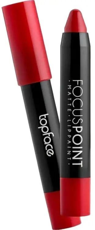 TopFace Focus Point Matte Lippaint Lipstick Pencil No. 012, 3.5 g