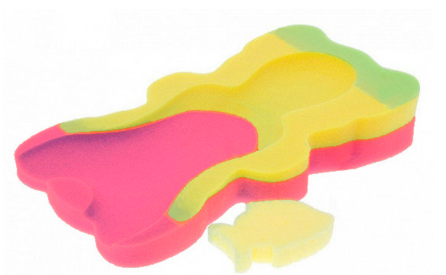 Badum BA-007 Mini Color Foam Baby Bath Mattress - Image 2