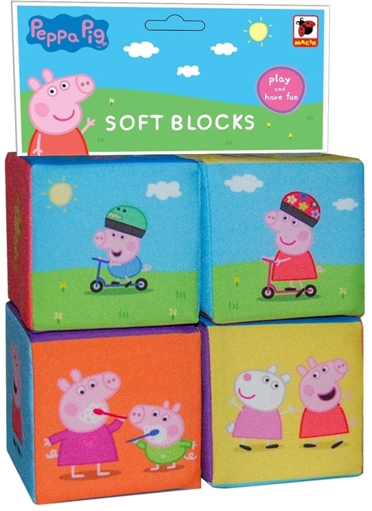 MC 080602-01 Peppa Pig Soft Blocks