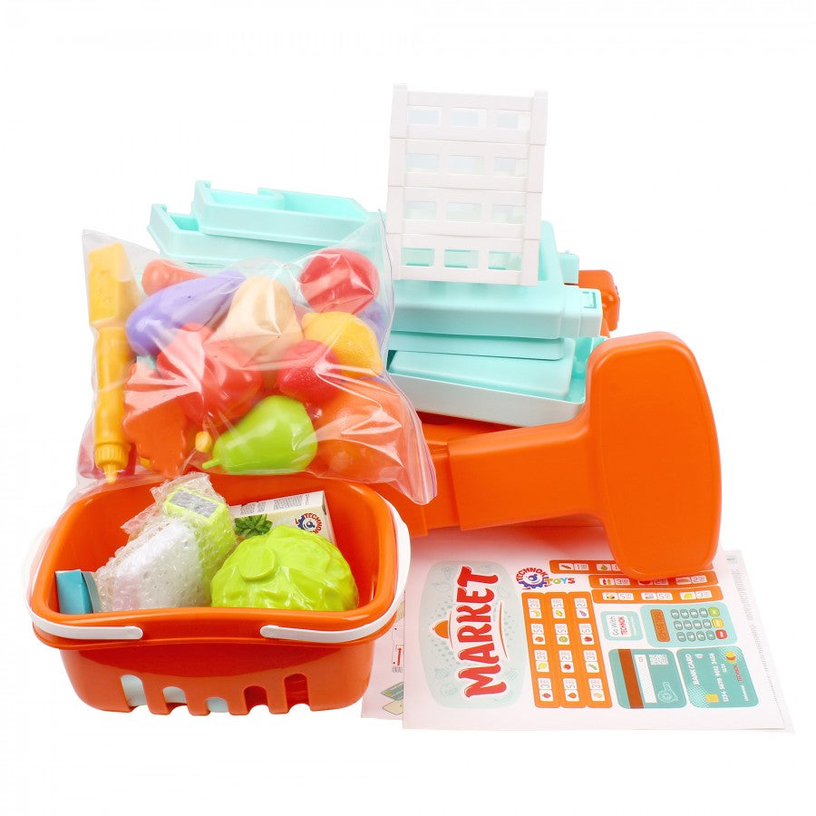 TechnoK 0730 Toy Market Set, 33 Pieces - Image 4