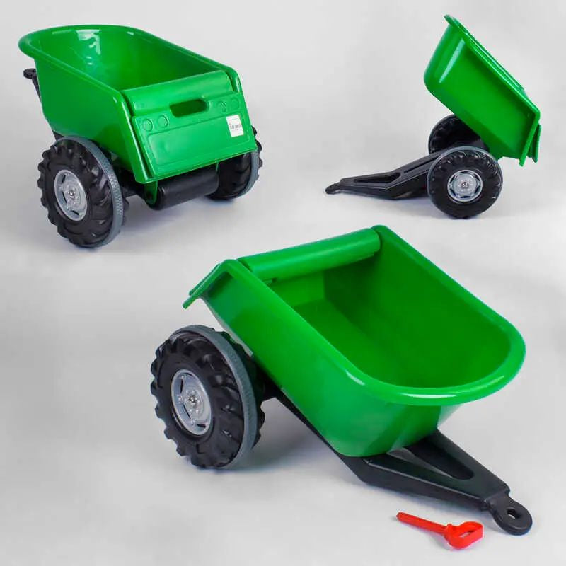 Pilsan 07-295 Green Trailer for Pedal Tractor