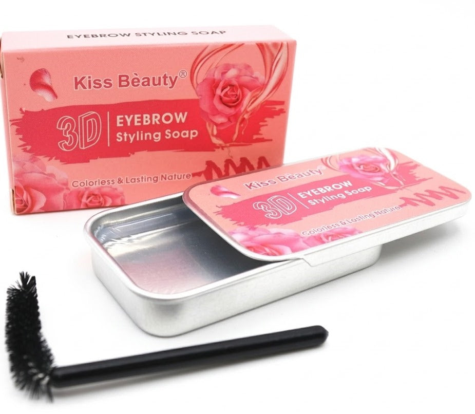 Kiss Beauty Rose Brow Styling Soap, 10 g