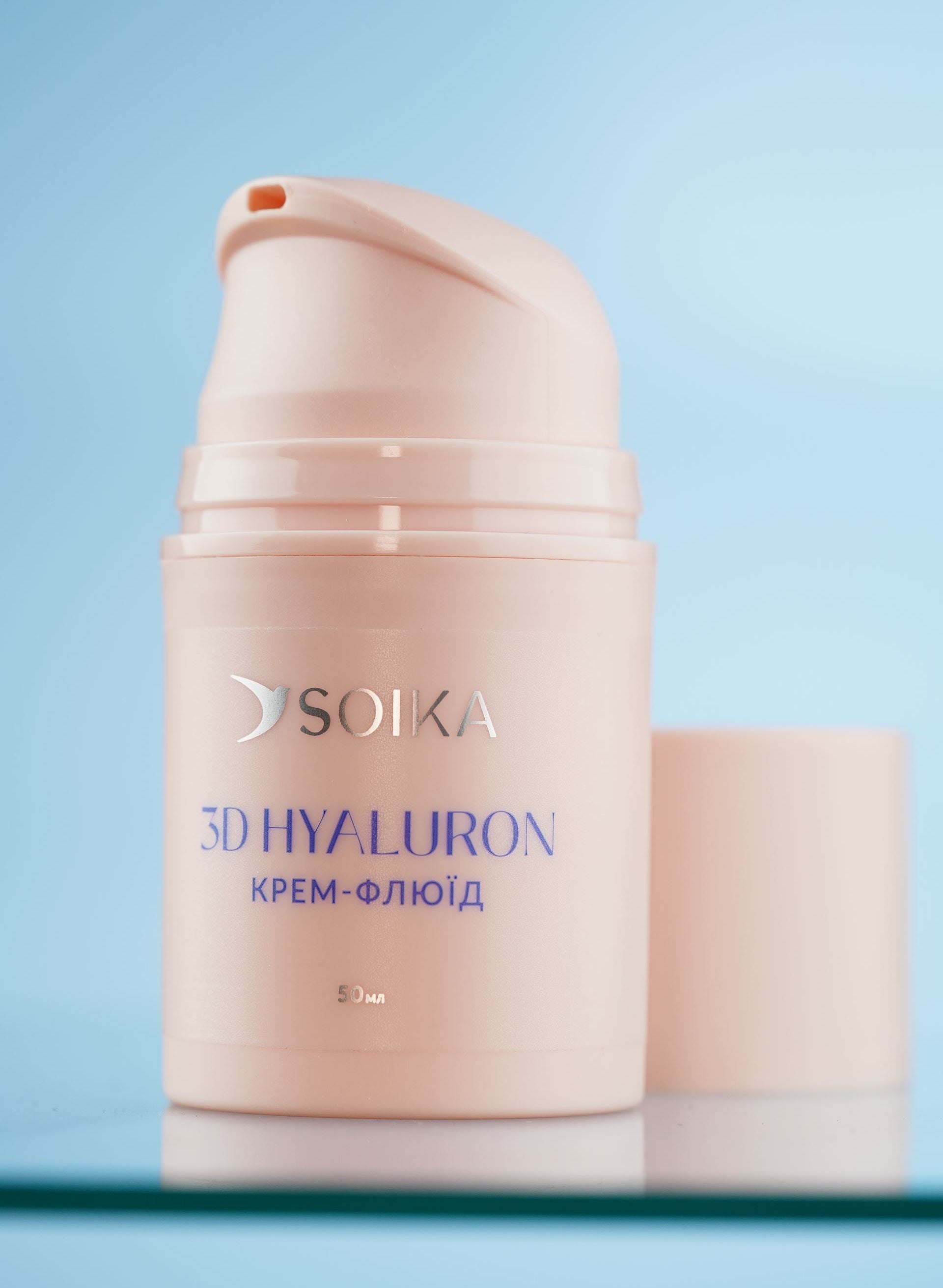 Soika 3D Hyaluron Face Cream-Fluid, 50 mL - Image 2