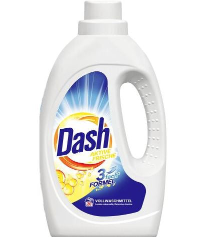 Dash Active Frische Liquid Laundry Detergent, 1.1 L, 20 loads